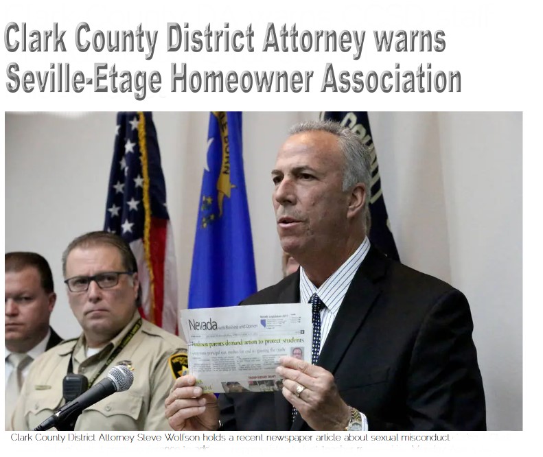 Seville Etage Board President Matthew Olden